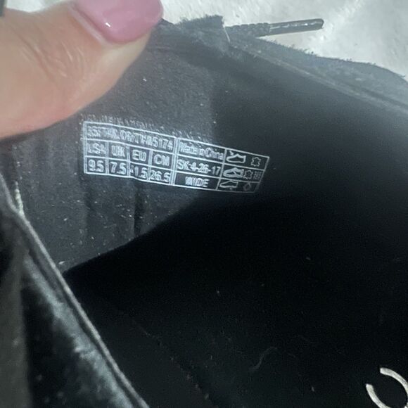 Vionic Women's Taylor Sneaker Size 9.5 Black Suede Lace Up Walking Shoe Comfy - Picture 7 of 9